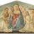 Filippo Lippi, Madonna dell'Umiltà con angeli e santi carmelitani, ca. 1429-1432, tempera su tavola trasportata su tela,cm 62 x 167,5 Milano, Pinacoteca del Castello Sforzesco, © Comune di Milano / Beccaria 2012