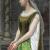 Virginia Barlocci (Riccardi, Mariani) (1824–1898) Beatrice 1880, Olio su tela, 113 x 65,5 cm  Roma, Museo di Roma a Palazzo Braschi