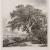Jacob George Strutt, La Quercia del Tasso, acquaforte, 1842, inv MR 10847