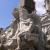Fontana dei Quattro Fiumi - Nilo (particolare)